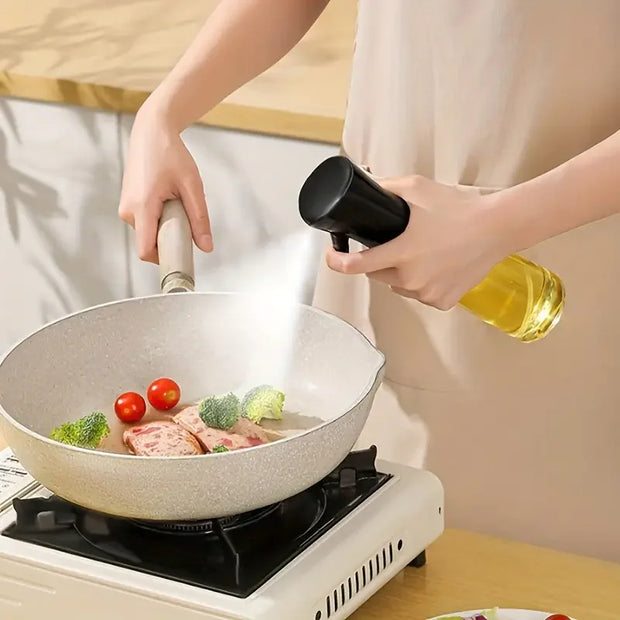 200/300/500ml Olive Oil Spray Bottle Creative Dispenser for Salad BBQ Cooking Baking Air Fryer Spray Picnic Kitchen Gadgets