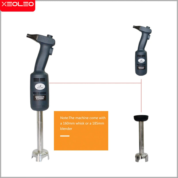 XEOLEO 220W Electric Blender Stainless Steel Commercial Food Blender for Kitchen Handheld Mixer Home Appliance Cream Blender