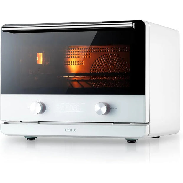 FOTILE ChefCubii 4-In-1 Countertop Convection Steam Oven, Air Fryer, Dehydrator With True Convection Bake, Steam-Bake, Broil