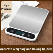 5/10kg Digital Kitchen Scale 1g High Precision LCD Digital Display Electronic Table Scale for Kitchen Baked Food Daily Weighing
