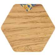 PERSONALIZED Wooden Coasters - Oak / Set of 4 Coasters