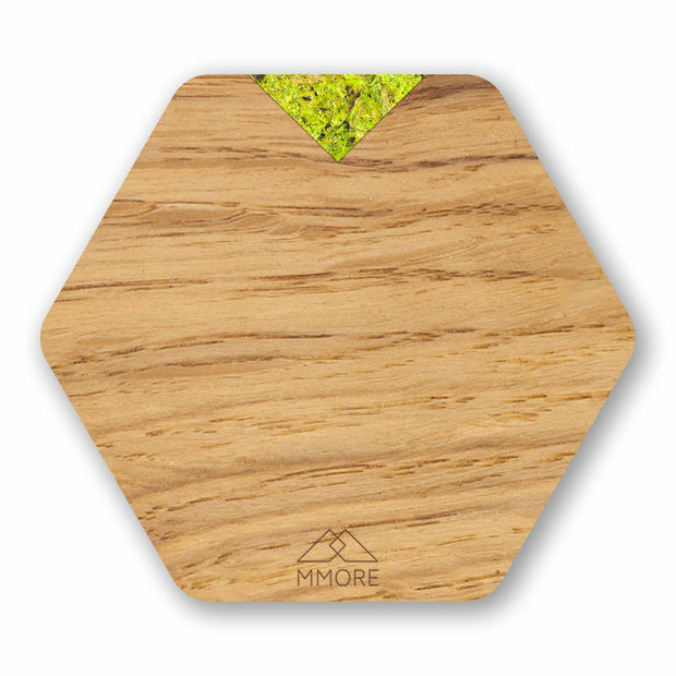 PERSONALIZED Wooden Coasters - Oak / Set of 4 Coasters