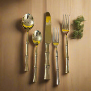 Reusable Brass Travel Utensil Set – Eco-Friendly, Sustainable Cutlery for Travel & Outdoors