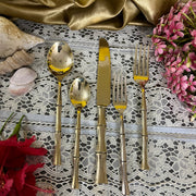 Reusable Brass Travel Utensil Set – Eco-Friendly, Sustainable Cutlery for Travel & Outdoors