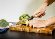EcoCut 10 Piece Kitchen Knife Set With Blade Guards, Grey